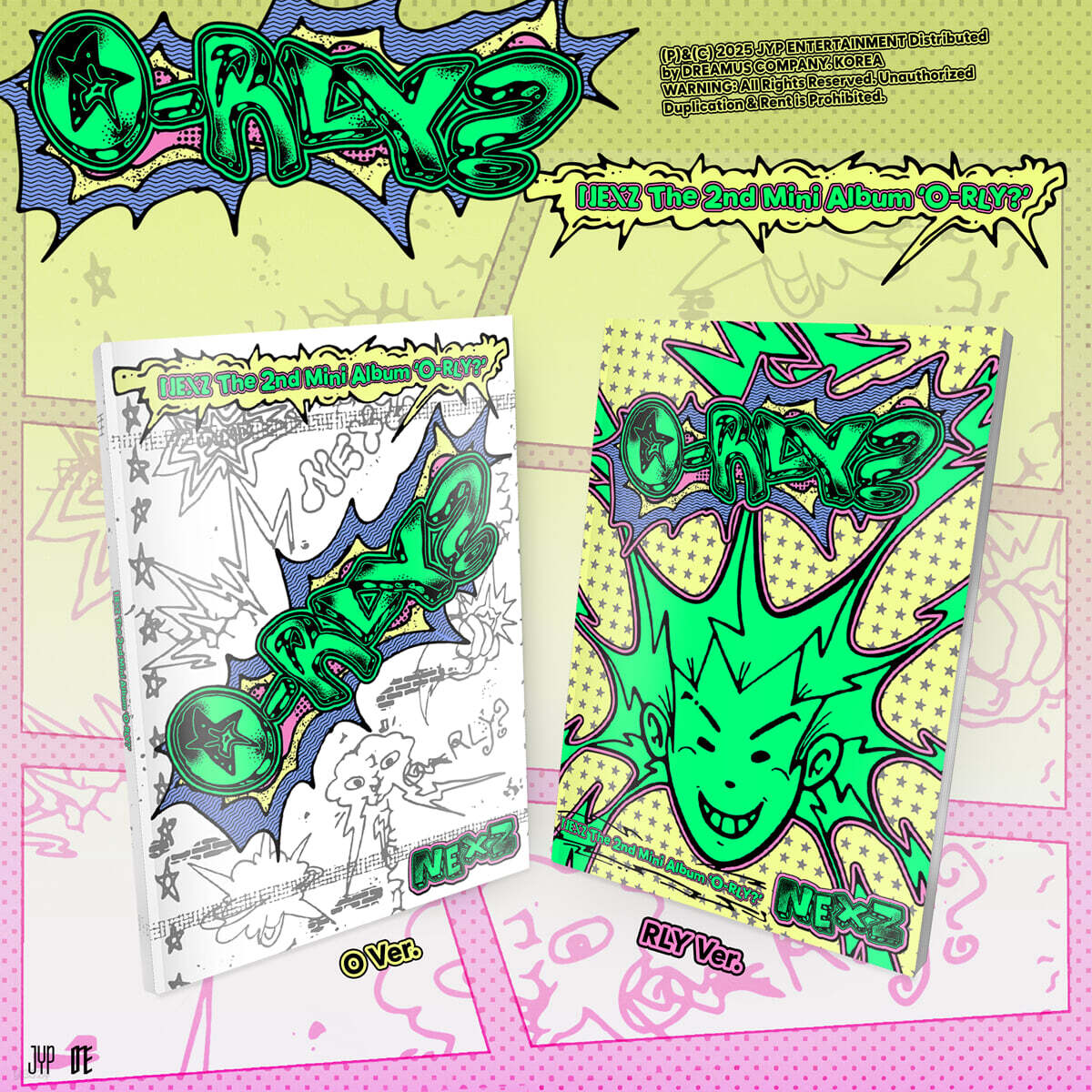 [POB] NEXZ - The 2nd Mini Album [O-RLY?]