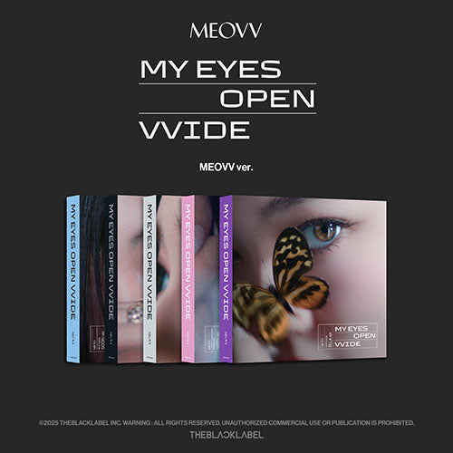 [POB] MEOVV - 1st EP ALBUM [MY EYES OPEN VVIDE] (MEOVV ver.)