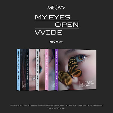 [POB] MEOVV - 1st EP ALBUM [MY EYES OPEN VVIDE] (MEOVV ver.)