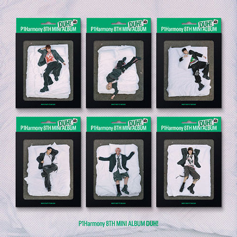 [VERSION SELECTABLE] P1Harmony - 8th Mini Album [DUH!] (Compact/H Ver.)