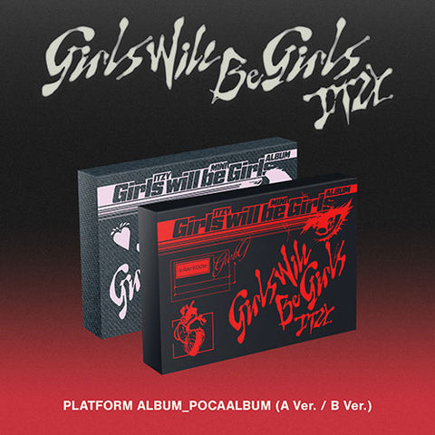 [POB] ITZY - [Girls Will Be Girls] (PLATFORM ALBUM_POCAALBUM Ver.)