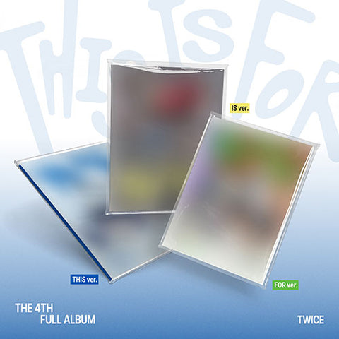 [POB] TWICE - 4th Full Album [THIS IS FOR]