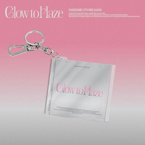 [POB] KANG DANIEL - 6th MINI ALBUM [Glow to Haze] CD KEYRING ver.
