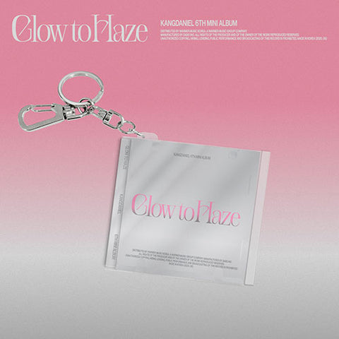 [POB] KANG DANIEL - 6th MINI ALBUM [Glow to Haze] CD KEYRING ver.