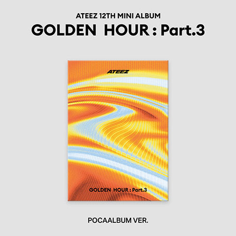[POB] ATEEZ - 12th Mini Album [GOLDEN HOUR : Part.3] (POCAALBUM)