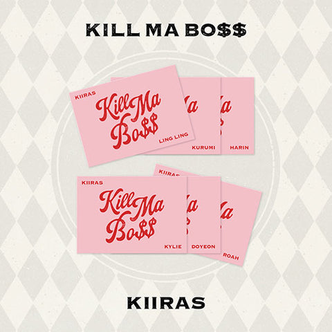 KIIRAS - [KILL MA BOSS] (POCA) 1st Mini Album