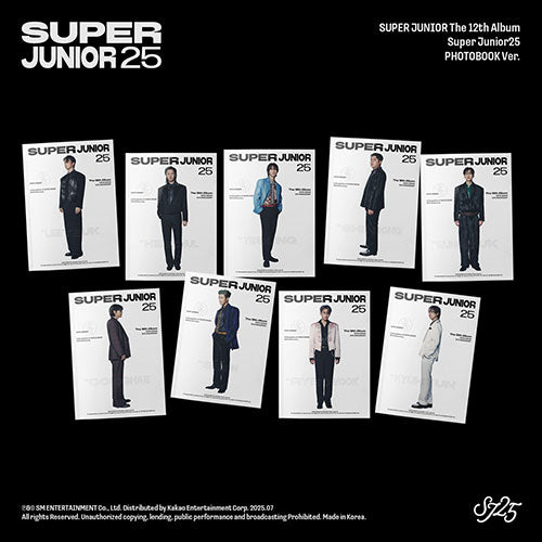 [POB] Super Junior - [Super Junior25] (PHOTOBOOK Ver.)