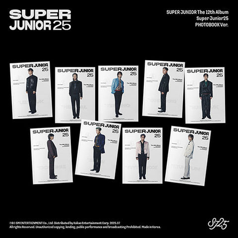 [POB] Super Junior - [Super Junior25] (PHOTOBOOK Ver.)