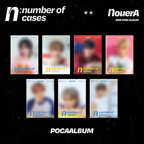 [POB] NouerA - 2nd Mini Album [n: number of cases] (POCA)