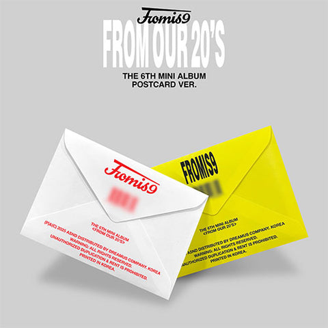 Fromis 9 - The 6th mini album [From Our 20s] (Postcard Ver.)