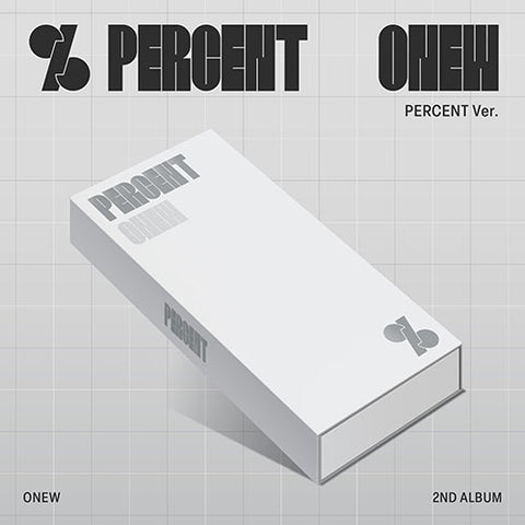 [POB] ONEW - [PERCENT] (PERCENT Ver.)