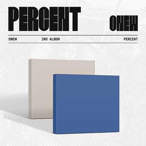 [POB] ONEW - [PERCENT] (Digipack Ver.)