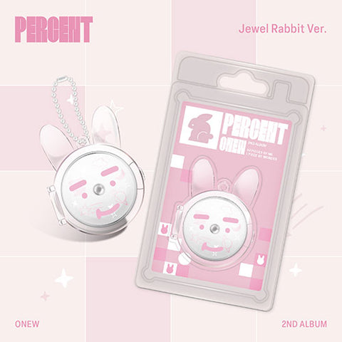 [POB] ONEW - [PERCENT] (Jewel Rabbit Ver.)