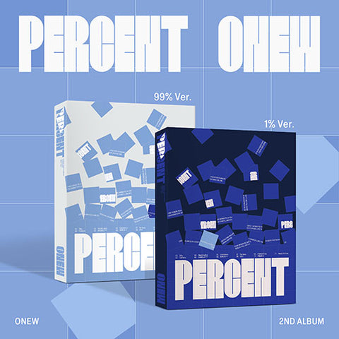 [POB] ONEW - [PERCENT] (Photobook Ver.)