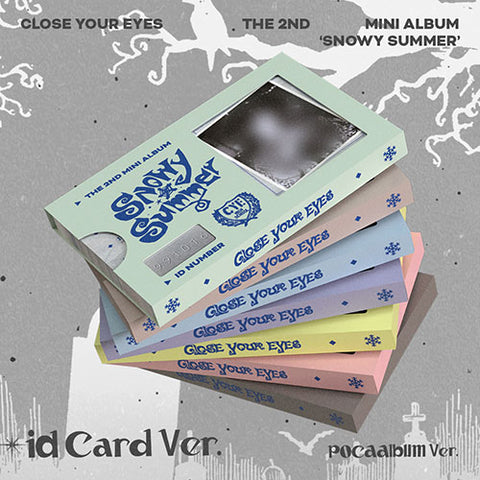 [POB] CLOSE YOUR EYES - 'Snowy Summer' (ID Card Ver.) (POCAALBUM)