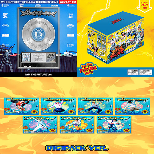 [POB] NCT DREAM - [Go Back To The Future] I AM FUTURE Ver. + Ultimate Park Ver. + Digipack Ver.