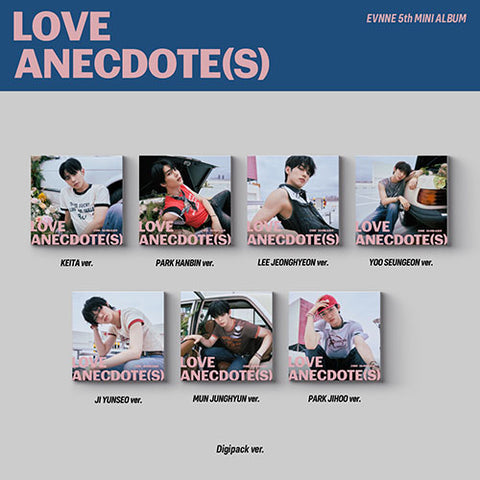 [POB] EVNNE - 5th MINI ALBUM [LOVE ANECDOTE(S)] (Digipack ver.)