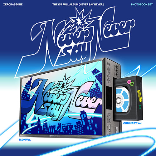 [POB] ZEROBASEONE - THE 1ST FULL ALBUM [NEVER SAY NEVER] PHOTOBOOK Ver.(ICON & ORDINARY)