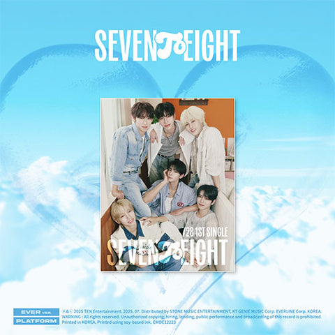 [POB] SEVENTOEIGHT - 1st single [SEVENTOEIGHT] (EVER ver.)