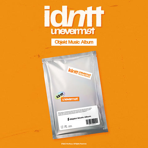 [POB] IDNTT - 1st Mini Album [UNEVERMET] (Objekt Music Album ver.)