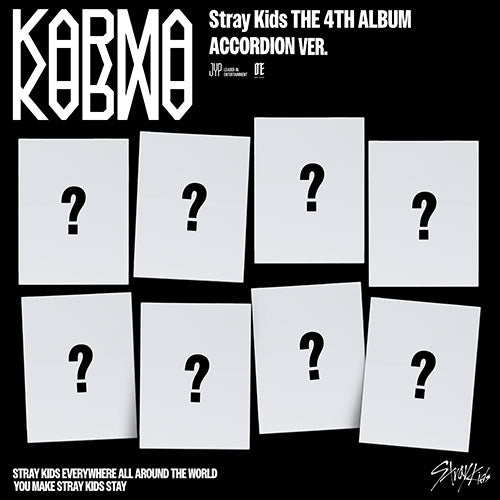 [VERSION SELECTABLE] STRAY KIDS - [KARMA] (ACCORDION VER.)