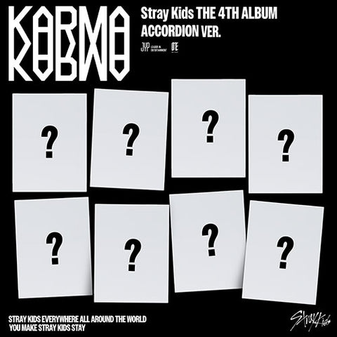 [VERSION SELECTABLE] STRAY KIDS - [KARMA] (ACCORDION VER.)