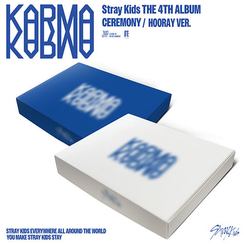 [POB SELECTABLE] STRAY KIDS - [KARMA] (CEREMONY VER. / HOORAY VER. )