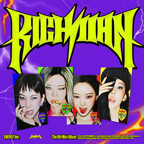 [POB] AESPA The 6th Mini Album [Rich Man] (ENERGY Ver.)