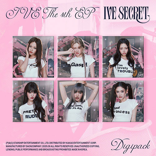 [POB] IVE THE 4th EP [IVE SECRET] (Digipack Ver.)