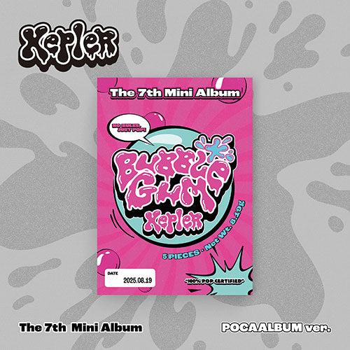 Kep1er The 7th Mini Album [BUBBLE GUM] (POCAALBUM ver.)