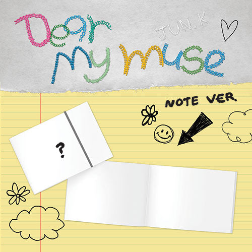 [POB] JUN.K [Dear my muse] (Note ver.) 4th MINI ALBUM