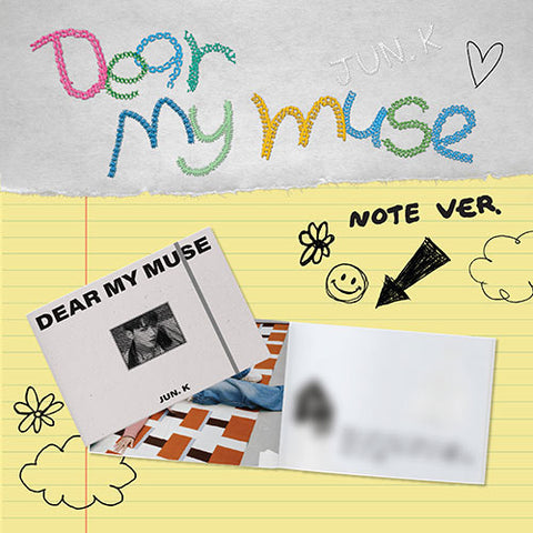 [POB] JUN.K [Dear my muse] (Note ver.) 4th MINI ALBUM
