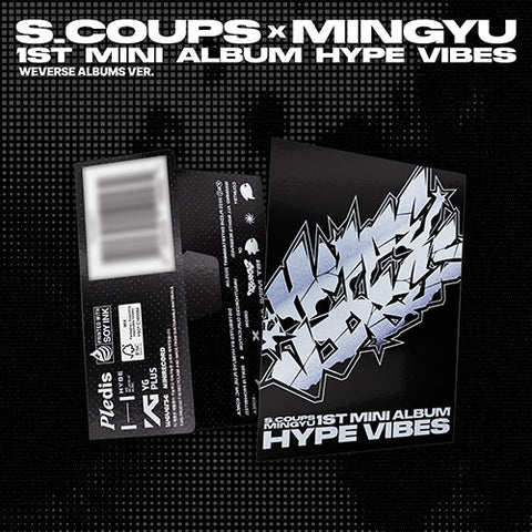[POB] S.COUPS x MINGYU (SVT) The 1st Mini Album [HYPE VIBES] Weverse Album ver.