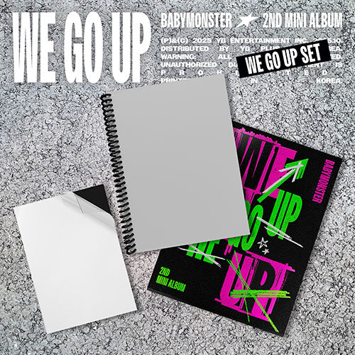 [POB] BABYMONSTER 2nd MINI ALBUM [WE GO UP]