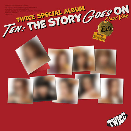 [POB] TWICE - TEN: The Story Goes On (Cast Ver.)