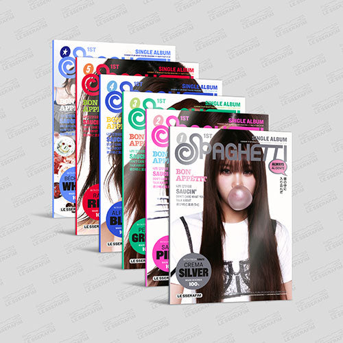 [POB] LE SSERAFIM  1st Single Album [SPAGHETTI] (Compact ver.)