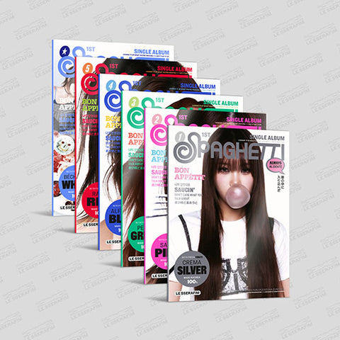 [POB] LE SSERAFIM  1st Single Album [SPAGHETTI] (Compact ver.)