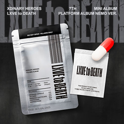 Xdinary-Heroes - LXVE to DEATH (Platform Album Nemo ver.)