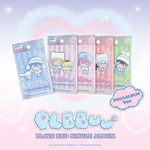 [POB] PLAVE 2nd Single Album [PLBBUU] (POCAALBUM Ver.)
