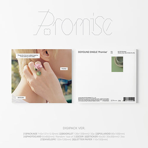 [POB] DOYOUNG - [Promise] (DIGIPACK Ver.)