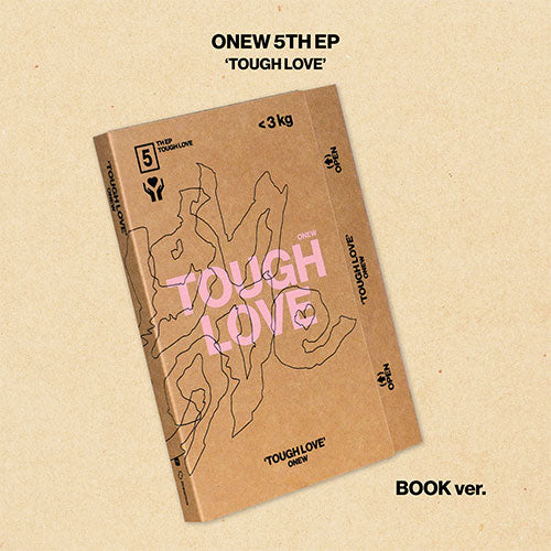 [POB] ONEW - TOUGH LOVE (BOOK Ver.)