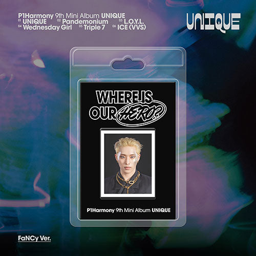 [POB] P1Harmony 9th Mini Album [UNIQUE] (FaNCy Ver.)