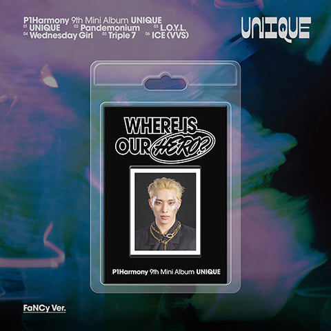 [POB] P1Harmony 9th Mini Album [UNIQUE] (FaNCy Ver.)