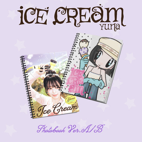[POB] ITZY YUNA [Ice Cream] 1st Album / Photobook Ver