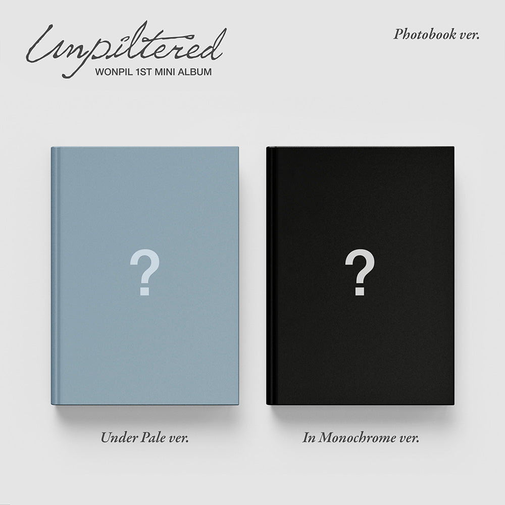 [POB] DAY6 WONPIL 1ST MINI ALBUM Unpiltered (Photobook Ver.)