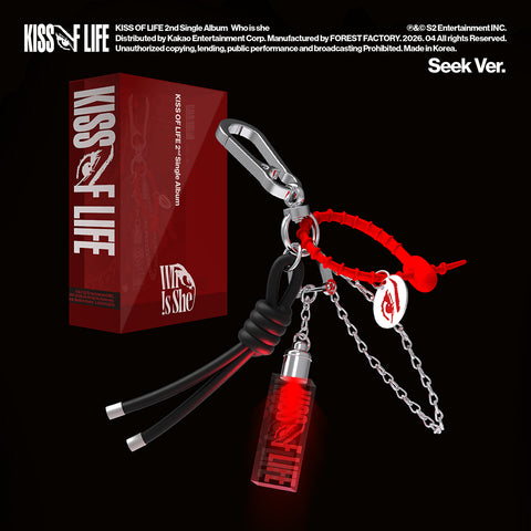KISS OF LIFE - 2nd Single Album [Who is she] (Seek Ver.)