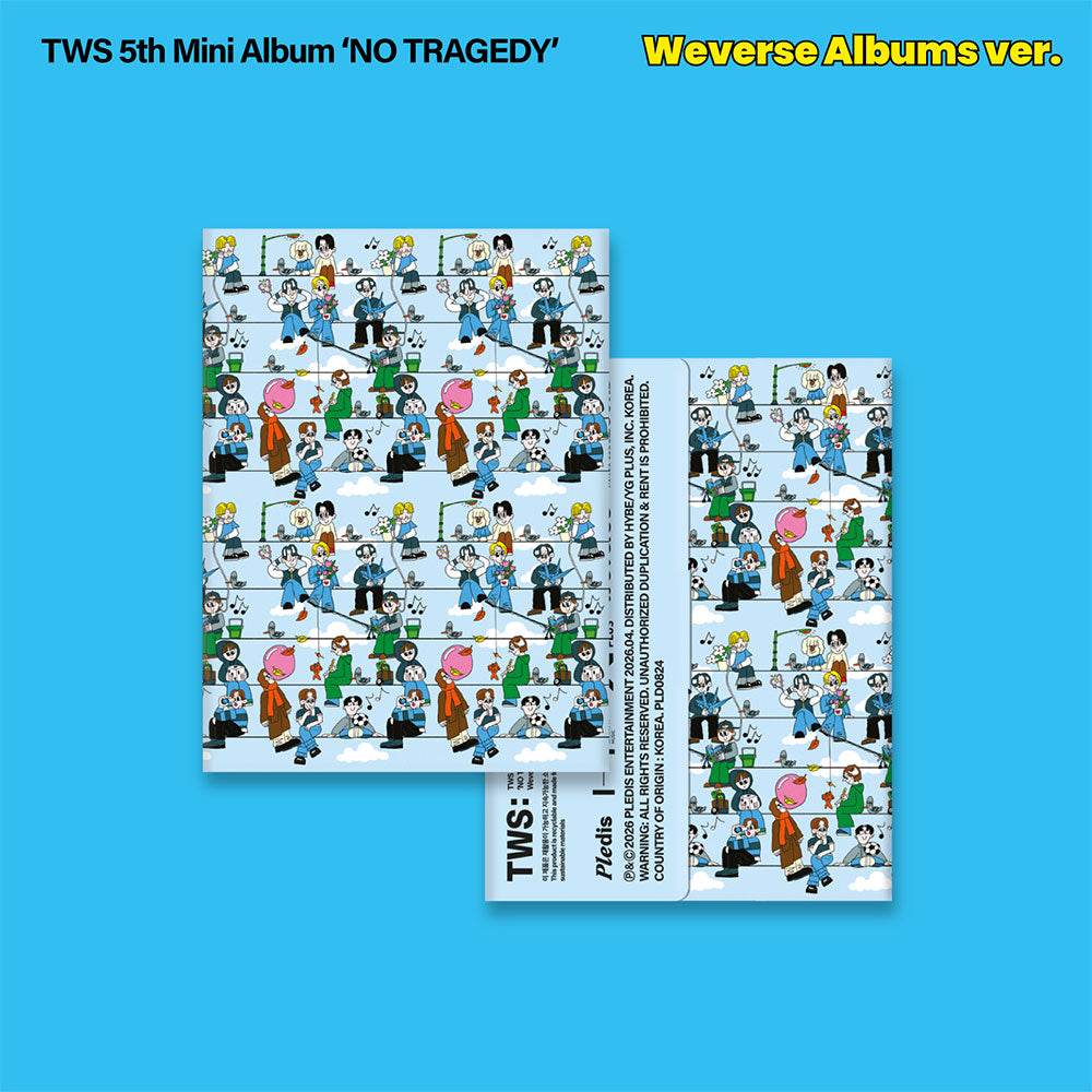 [POB] TWS - 5th Mini Album [NO TRAGEDY] Weverse Album Ver