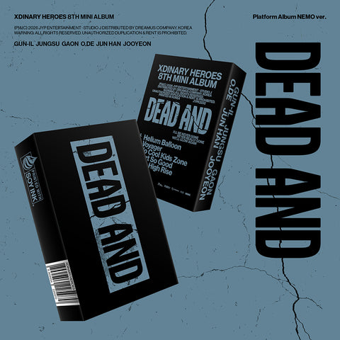 Xdinary-Heroes - 8th Mini Album [DEAD AND] Platform ver.