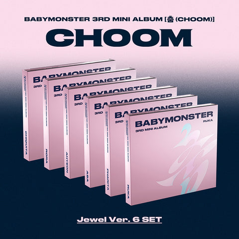 [POB] BABYMONSTER 3rd MINI ALBUM [CHOOM] Jewel Ver.
