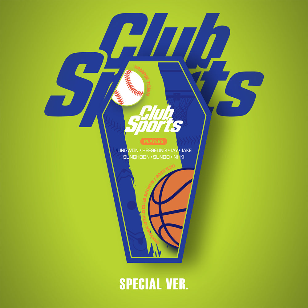 ENHYPEN [ENHYPEN WORLD COUPON CARD COLLECTION] CLUB SPORTS SPECIAL ver.